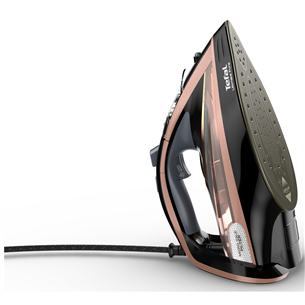 Tefal Ultimate Pure, 3200 W, black/pink - Steam iron