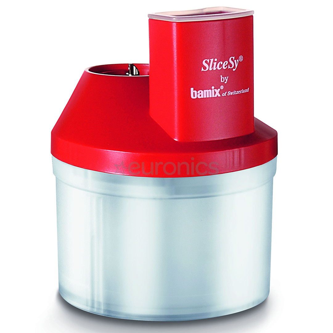 Bamix SliceSy, sarkana - Piederums blenderim