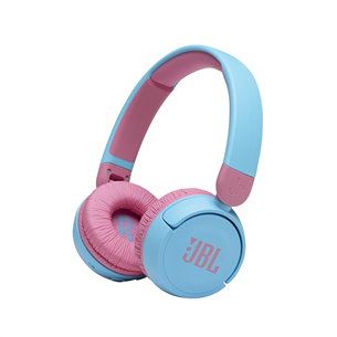 JBL JR 310, голубой/розовый - Полноразмерные беспроводные наушники JBLJR310BTBLU