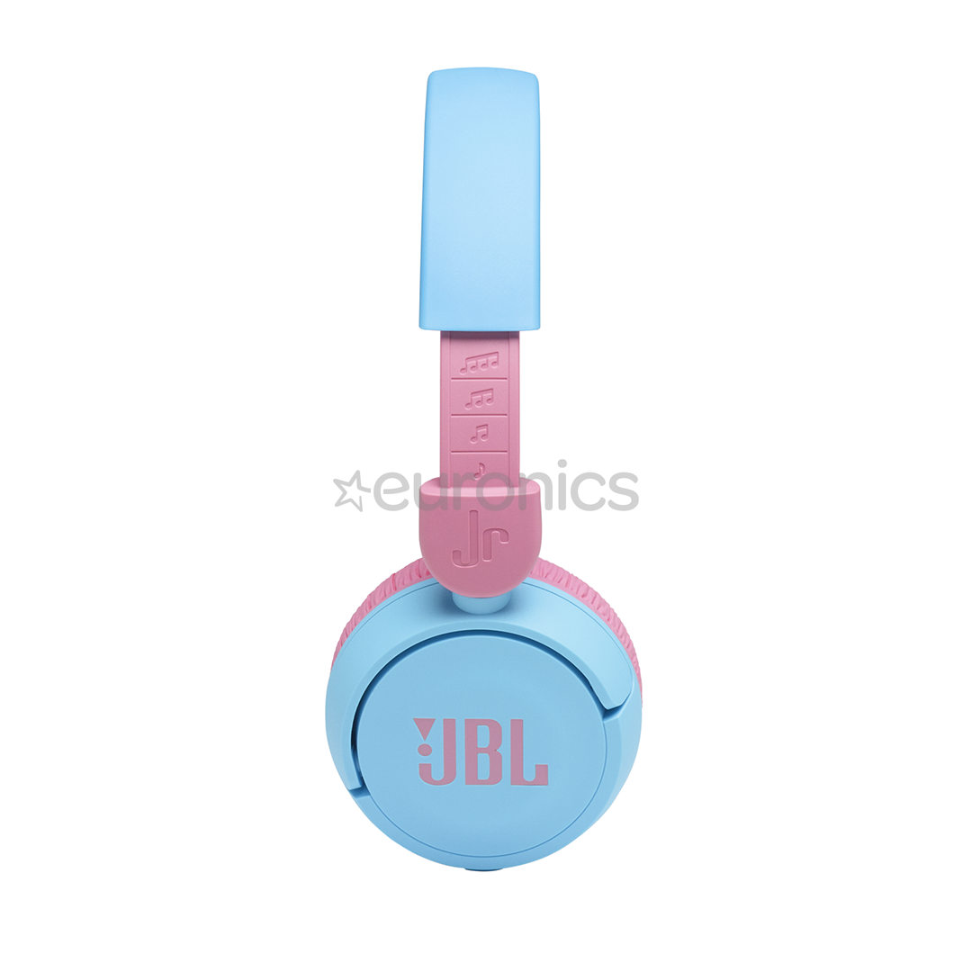 JBL JR310BT, zila/rozā - Bezvadu austiņas bērniem