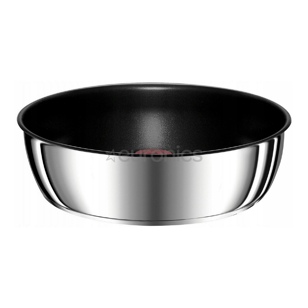 Tefal Ingenio Emotion, диаметр 26 см, черный/нерж. сталь - Глубокая сковорода