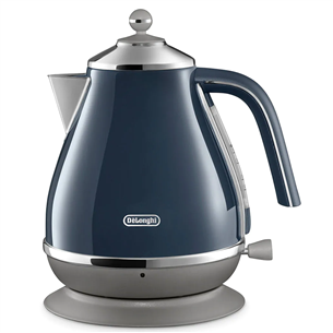 Delonghi ICONA Capitals 1,7 L, zila - Tējkanna