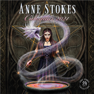 Kalendārs Anne Stokes 2021 9781847578839