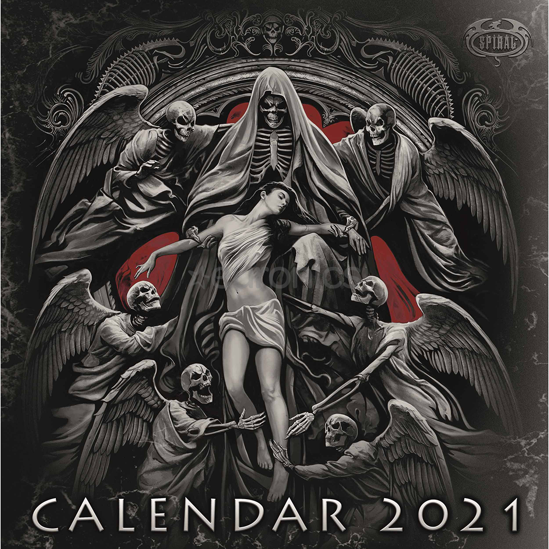 Kalendārs Spiral 2021