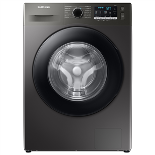 Samsung Eco Bubble™, 7 kg, depth 55 cm, 1400 rpm, grey - Front Load Washing Machine WW70TA046AX/LE