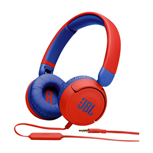 JBL JR 310, красный/синий - Полноразмерные наушники