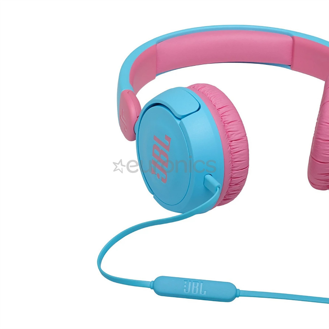 JBL JR 310, blue/pink - On-ear Headphones