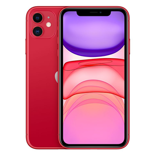 Apple iPhone 11, 64 GB, (PRODUCT)RED - Viedtālrunis