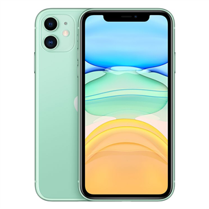 Apple iPhone 11, 64 GB, green - Smartphone