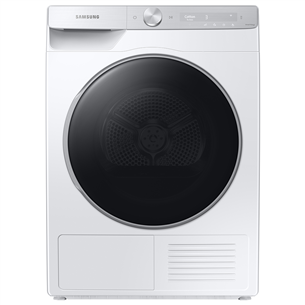 Samsung, SuperSpeed, 9 kg, depth 60 cm - Clothes Dryer DV90T8240SH/S7