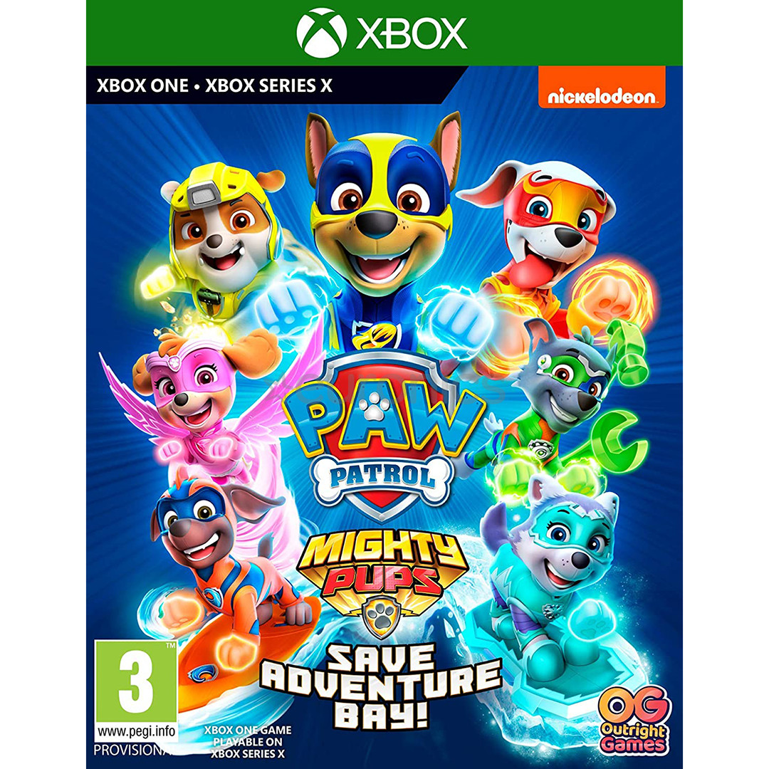 Игра Paw Patrol: Mighty Pups Save Adventure Bay! для Xbox One