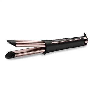 BaByliss Curl Styler Luxe, диаметр 36 мм, 160-200°C, черный/розовый - Щипцы для завивки