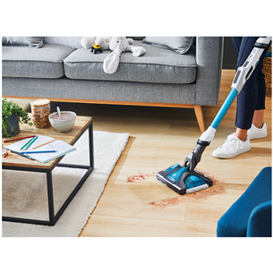 Tefal Air Force 360 Flex Aqua, blue - Cordless Stick Vacuum Cleaner