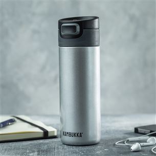 Kambukka Etna, 500 ml, inox/black - Thermal bottle