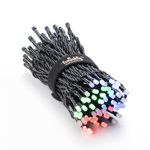 Twinkly 100 RGB LED String (Gen II), IP44, 8 м, черный - Умная гирлянда