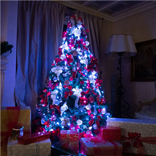 Twinkly 100 RGB LED String (Gen II), IP44, 8 м, черный - Умная гирлянда