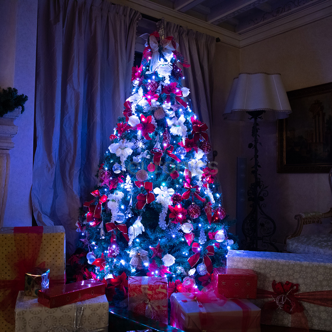 Twinkly 100 RGB LED String (Gen II), IP44, 8 м, черный - Умная гирлянда