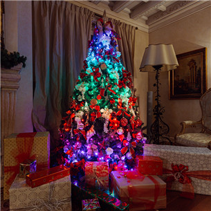 Twinkly Strings, 600 LED, 48 m, IP44 - Viedās ziemassvētku gaismas