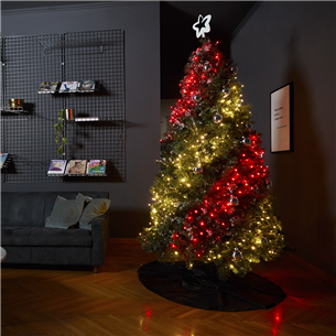 Twinkly Special Edition 250 RGB+W LED String (Gen II), IP44, 20 m, black - Smart Christmas Lights