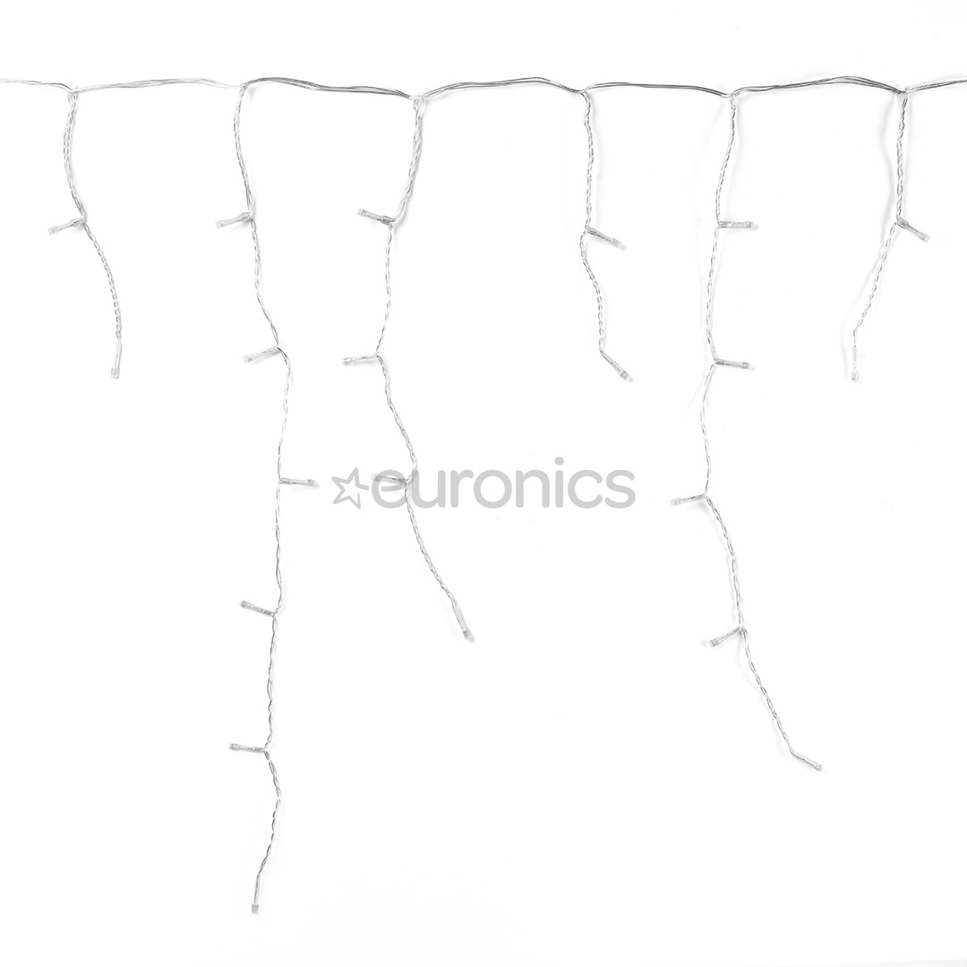 Twinkly Icicle Special Edition 190 RGB+W LEDs (Gen II), IP44, 8.5 m, transparent - Smart Christmas Lights