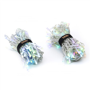 Twinkly Icicle Special Edition 190 RGB+W LEDs (Gen II), IP44, 8.5 m, transparent - Smart Christmas Lights