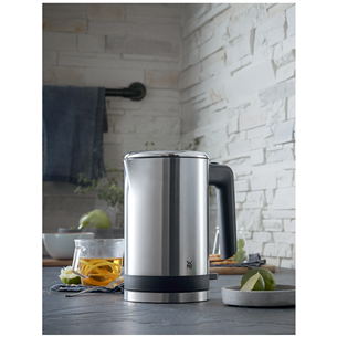 WMF KITCHENminis, 0.8 L, sudraba/melna - Tējkanna