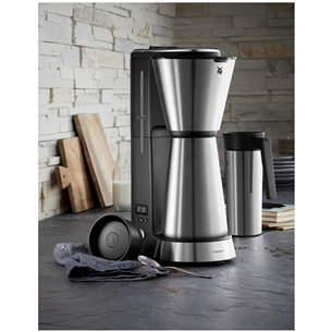 WMF KITCHENminis Thermo to go, резервуар для воды 0,75 л, нерж. сталь - Кофеварка