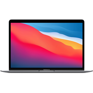 Apple MacBook Air 13" (2020), M1 8C/7C, 8 GB, 256 GB, ENG, gray - Notebook