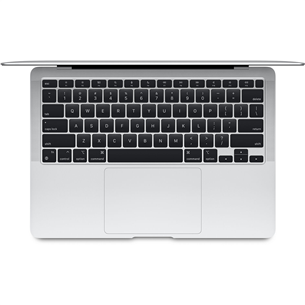 Apple MacBook Air 13" (2020), M1 8C/7C, 8 ГБ, 256 ГБ, ENG, серебристый - Ноутбук