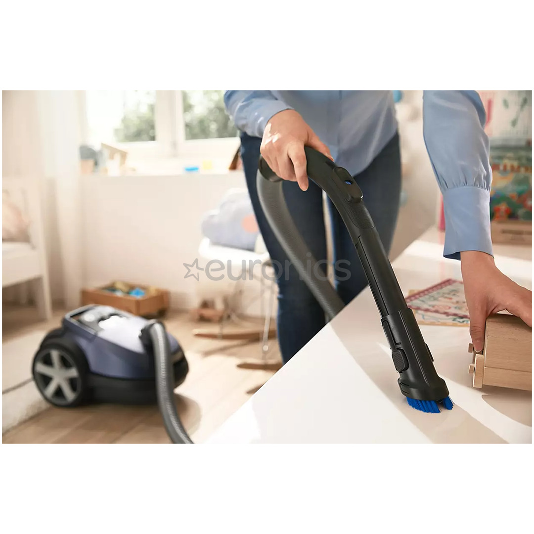 Philips Performer Silent, 750 W, red - Vacuum cleaner