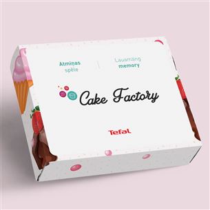 Tefal Cake Factory, белый/розовый - Мультикондитер