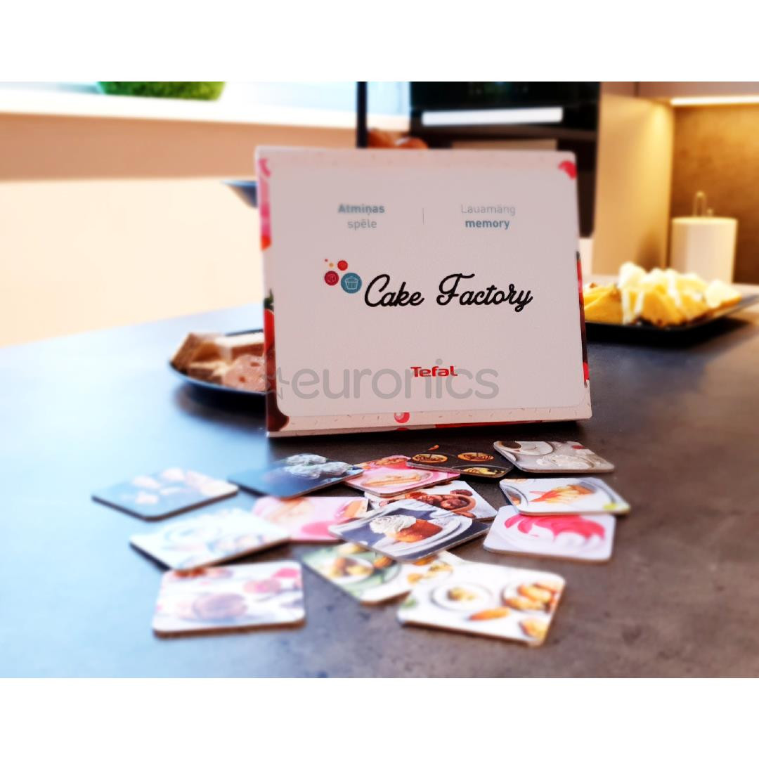 Tefal Cake Factory, белый/розовый - Мультикондитер