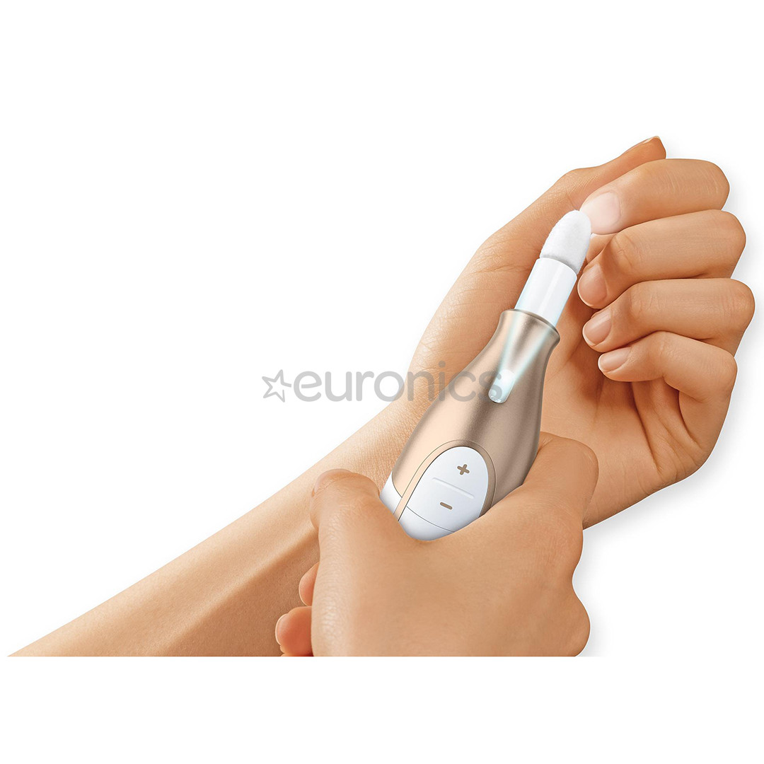 Beurer, balta/zelta - Manikīra/pedikīra komplekts