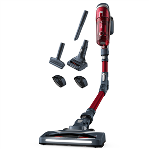 Tefal X-Force Flex 8.60 Animal Care, sarkana/pelēka - Bezvadu putekļu sūcējs