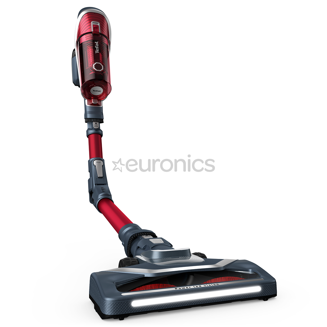 Tefal X-Force Flex 8.60 Animal Care, sarkana/pelēka - Bezvadu putekļu sūcējs