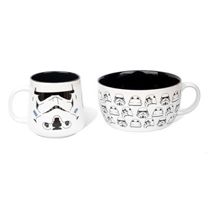 Krūze un bļodiņa Star Wars Stormtrooper