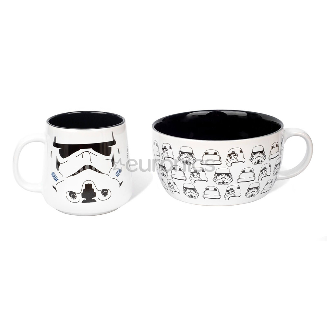 Krūze un bļodiņa Star Wars Stormtrooper