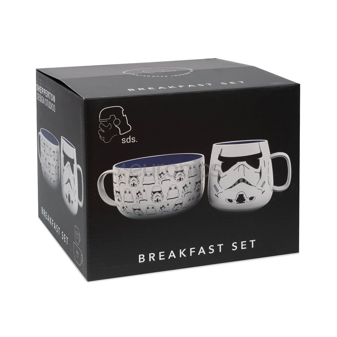 Krūze un bļodiņa Star Wars Stormtrooper