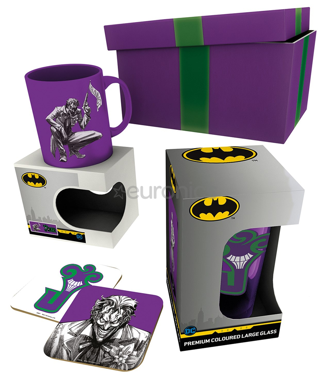Krūzīšu dāvanu komplekts DC Comics Joker