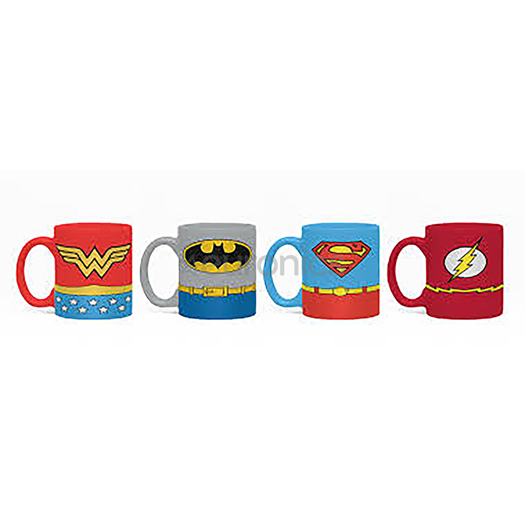 Krūzīšu komplekts DC Comics (4 gab.)