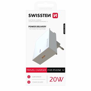 Lādētājs Power Delivery, Swissten / 20W