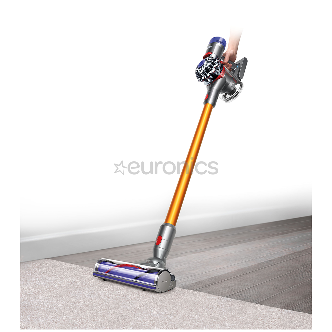 Dyson V8 Absolute Plus, dzeltena Bezvadu putekļu sūcējs