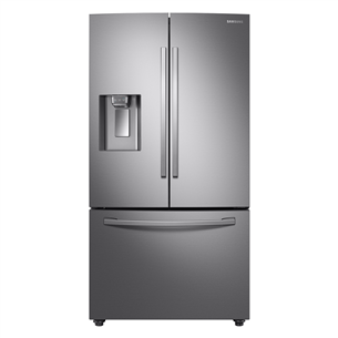 Samsung Water & Ice Dispenser, augstums 177.7 cm, 630 L, nerūsējošā tērauda - SBS ledusskapis RF23R62E3SR/EO