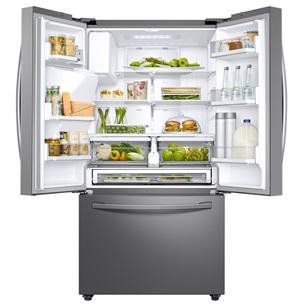 Samsung Water & Ice Dispenser, augstums 177.7 cm, 630 L, nerūsējošā tērauda - SBS ledusskapis
