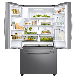 Samsung, water & ice dispenser, 630 L, height 178 cm, inox - SBS Refrigerator