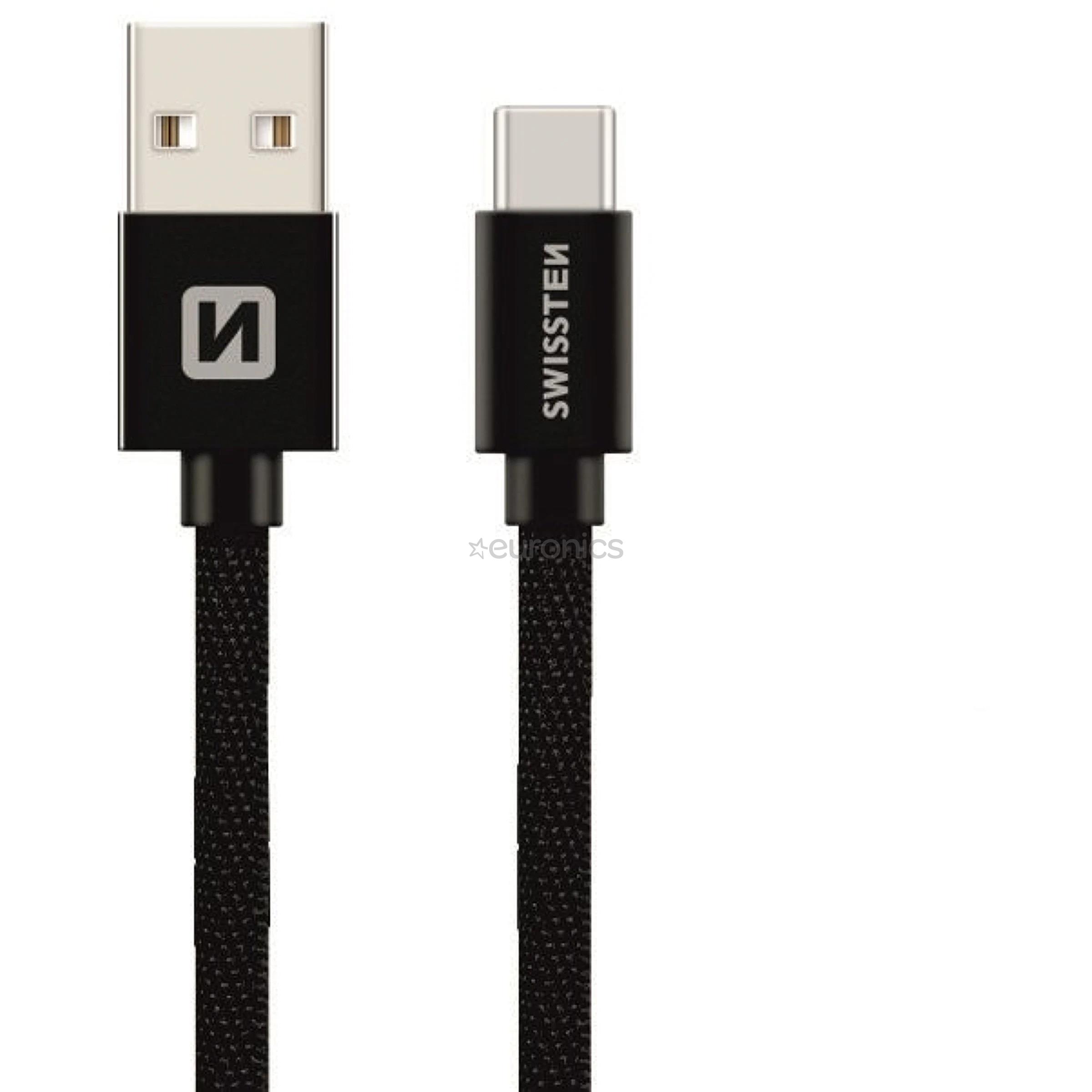 Vads Quick Charge 3.1 USB-C, Swissten