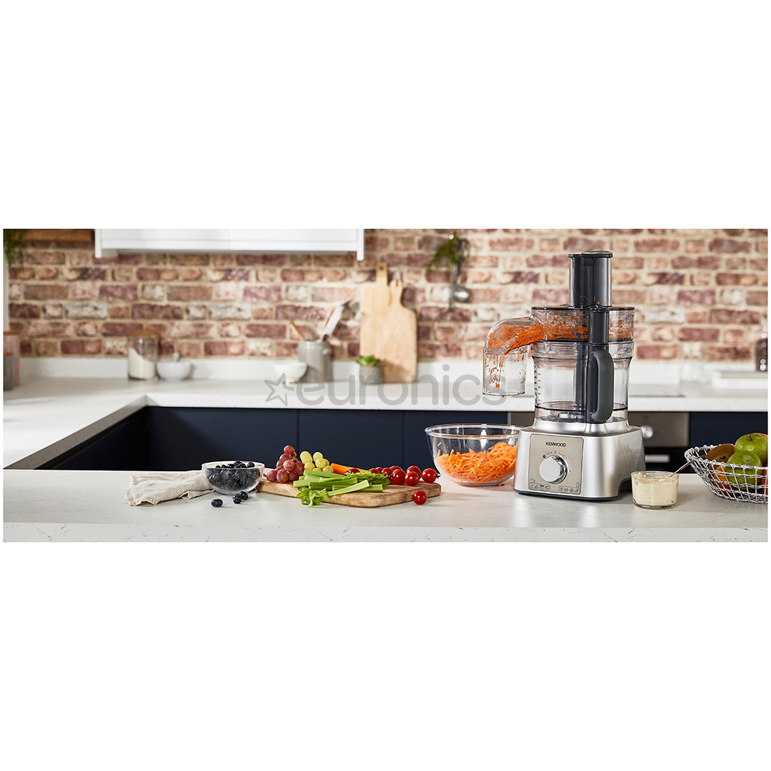 Kenwood MultiPro Express, 3 L/1.5 L, 1000 W, silver - Food processor