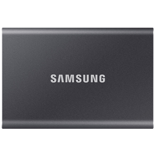 Samsung T7, 2 TB, USB 3.2, gray - Portable SSD