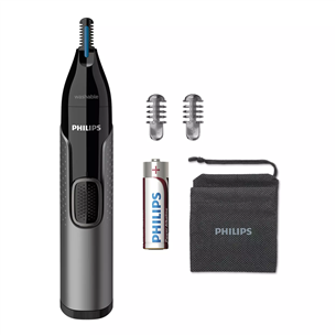 Philips 3000, black/grey - Nose trimmer