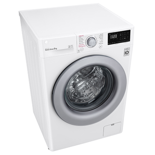 LG, 9 kg, depth 56.5 cm, 1400 rpm - Front Load Washing Machine